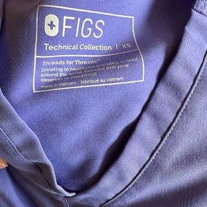 Figs Blueberry set XS